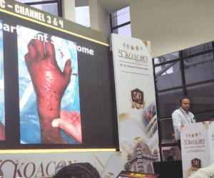 Dr. Sathya Vamsi Krishna attended the KOACON